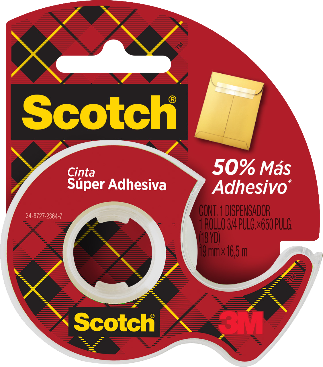 Cinta Súper Adhesiva Scotch®.