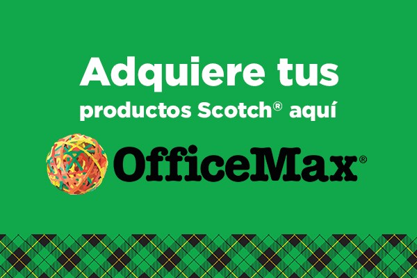 Productos Scotch Office Max.
