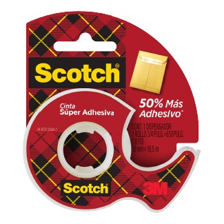 Imagen de producto Cinta Scotch Super Adhesiva.
